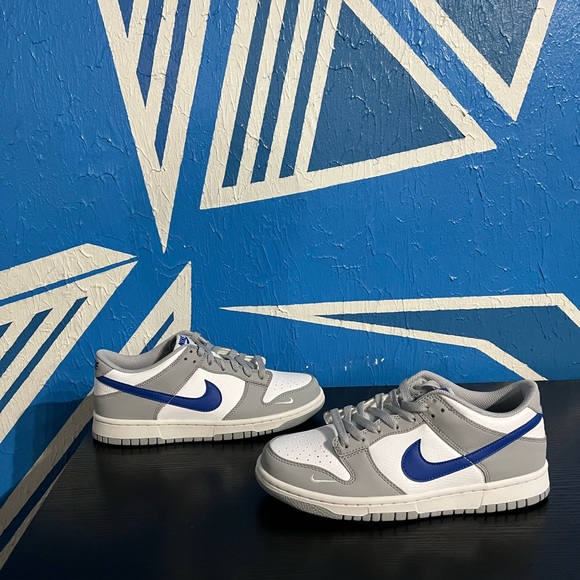 Nike Other - Nike Dunk Low Wolf Grey Royal
